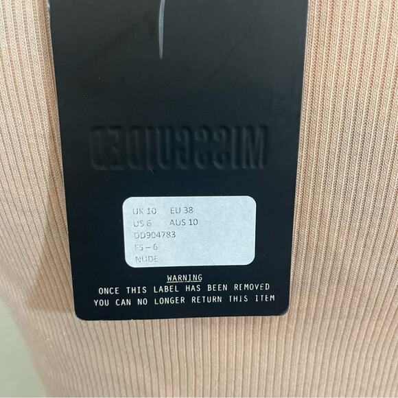 Misguided‎ soft cotton dress sz 6 - Picture 10 of 10